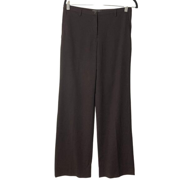NWOT DOLCE&GABBANA ITALY Pants 40 Brown Wide Leg Lightweight Luxury Wool